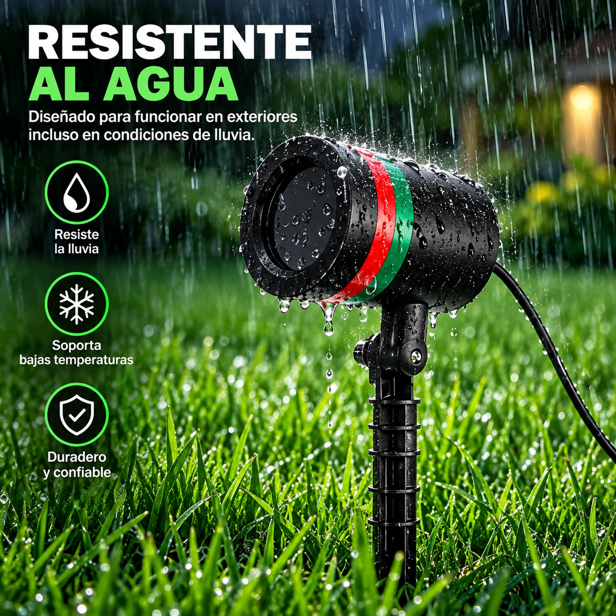 Proyector de Luces de Navidad para Exteriores