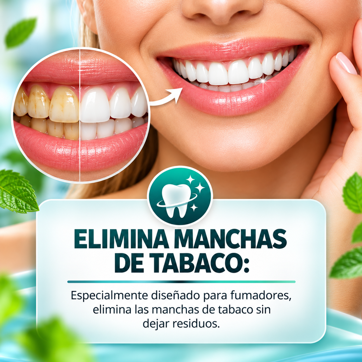 Esmalte Blanqueador Dental de Efecto Instantáneo