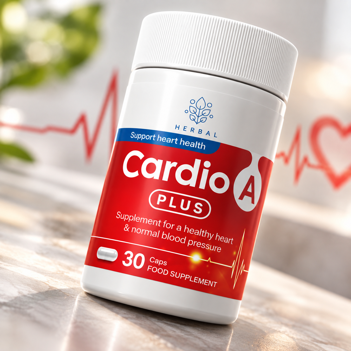 Cardio-A – Complemento para el Bienestar Cardiovascular | 30 Cápsulas