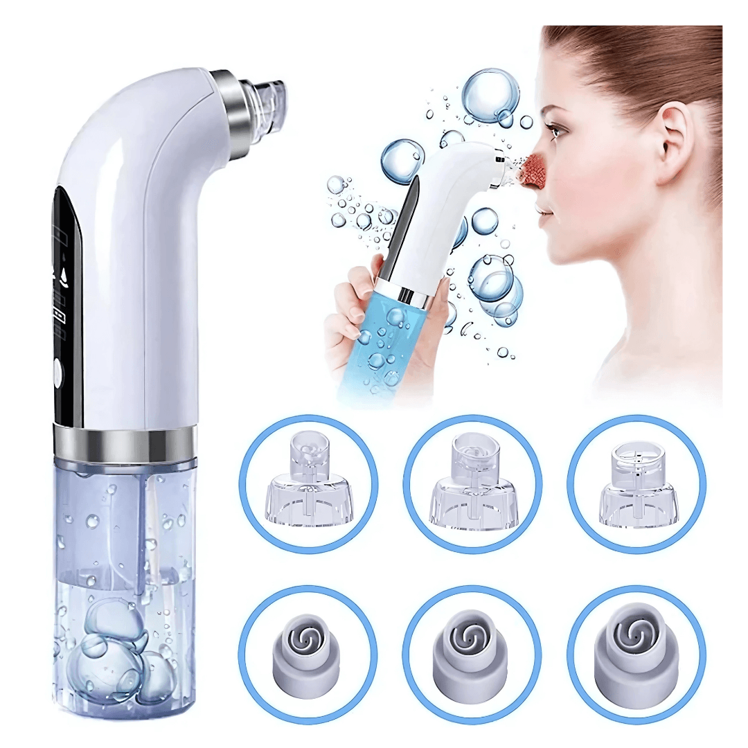 Extractor Eléctrico de Puntos Negros con Succión y Limpieza Facial