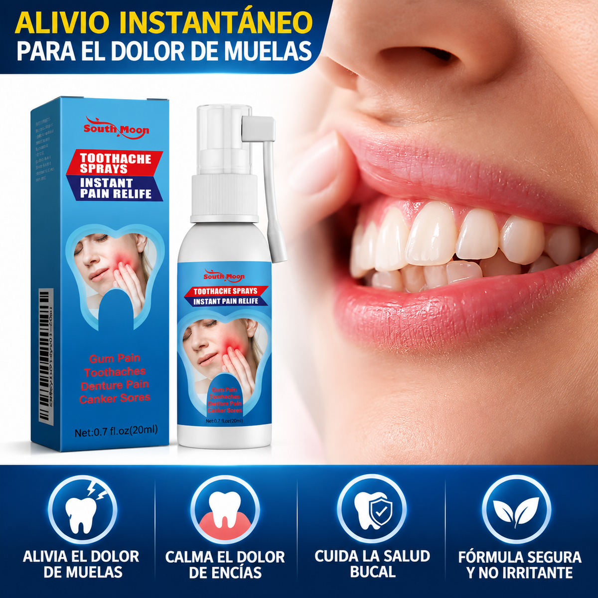 Spray para el Cuidado de Dientes y Encías