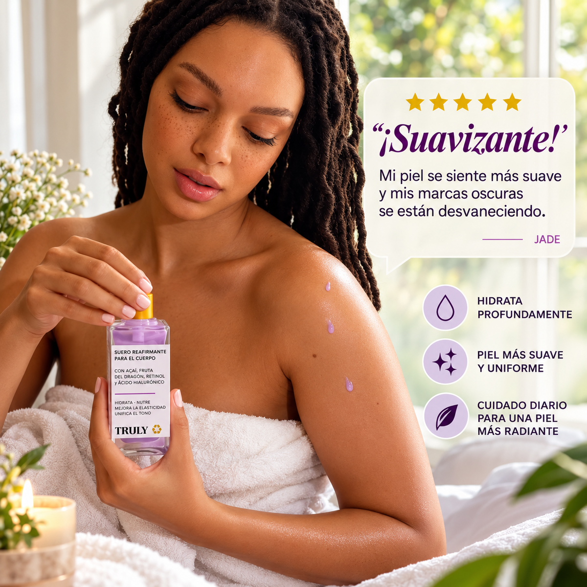 Sérum Reafirmante para Senos con Açaí y Retinol