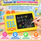 Calculadora Educativa Infantil con Pizarra Borrable para Aprender Matemáticas