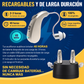 Audífonos Recargables para Personas Mayores con Reducción de Ruido