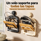 Organizador de Pared para Tapas y Tablas de Cortar con Ventosa