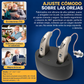 Audífonos Recargables para Personas Mayores con Reducción de Ruido