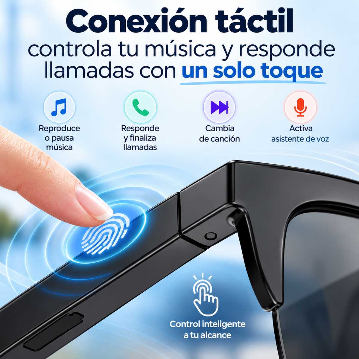 Lentes Inteligentes Bluetooth F-06