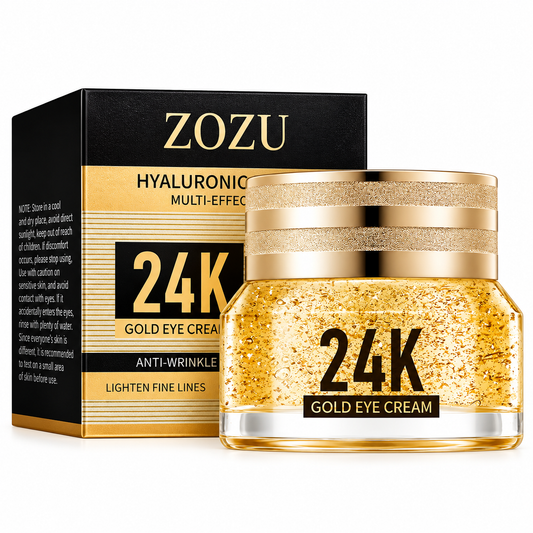 Crema para Contorno de Ojos 24K con Ácido Hialurónico