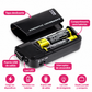 Cargador USB de Emergencia Portátil con 2 Pilas AA