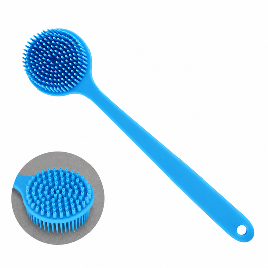 Cepillo de Ducha para Espalda de Silicona Suave