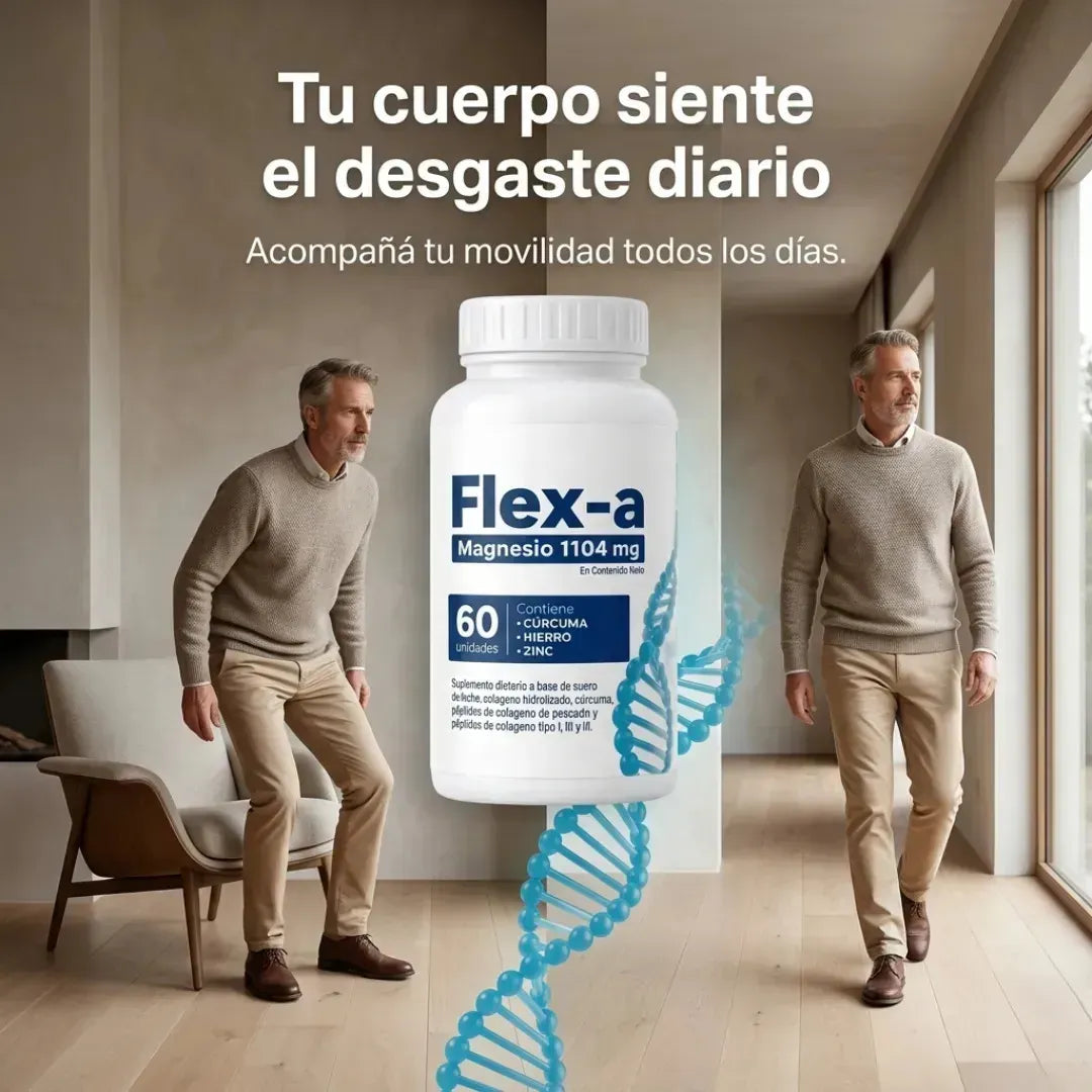 Flex-A – Fórmula Completa para el Cuidado de Articulaciones, Músculos y Huesos