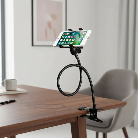 Soporte Flexible para Móvil con Cuello de Cisne de 70 cm y Giro 360°