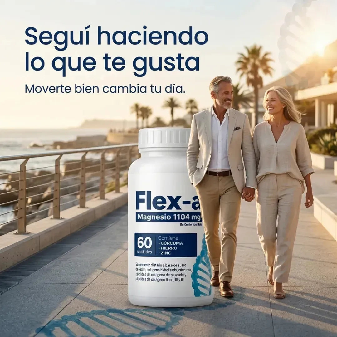 Flex-A – Fórmula Completa para el Cuidado de Articulaciones, Músculos y Huesos