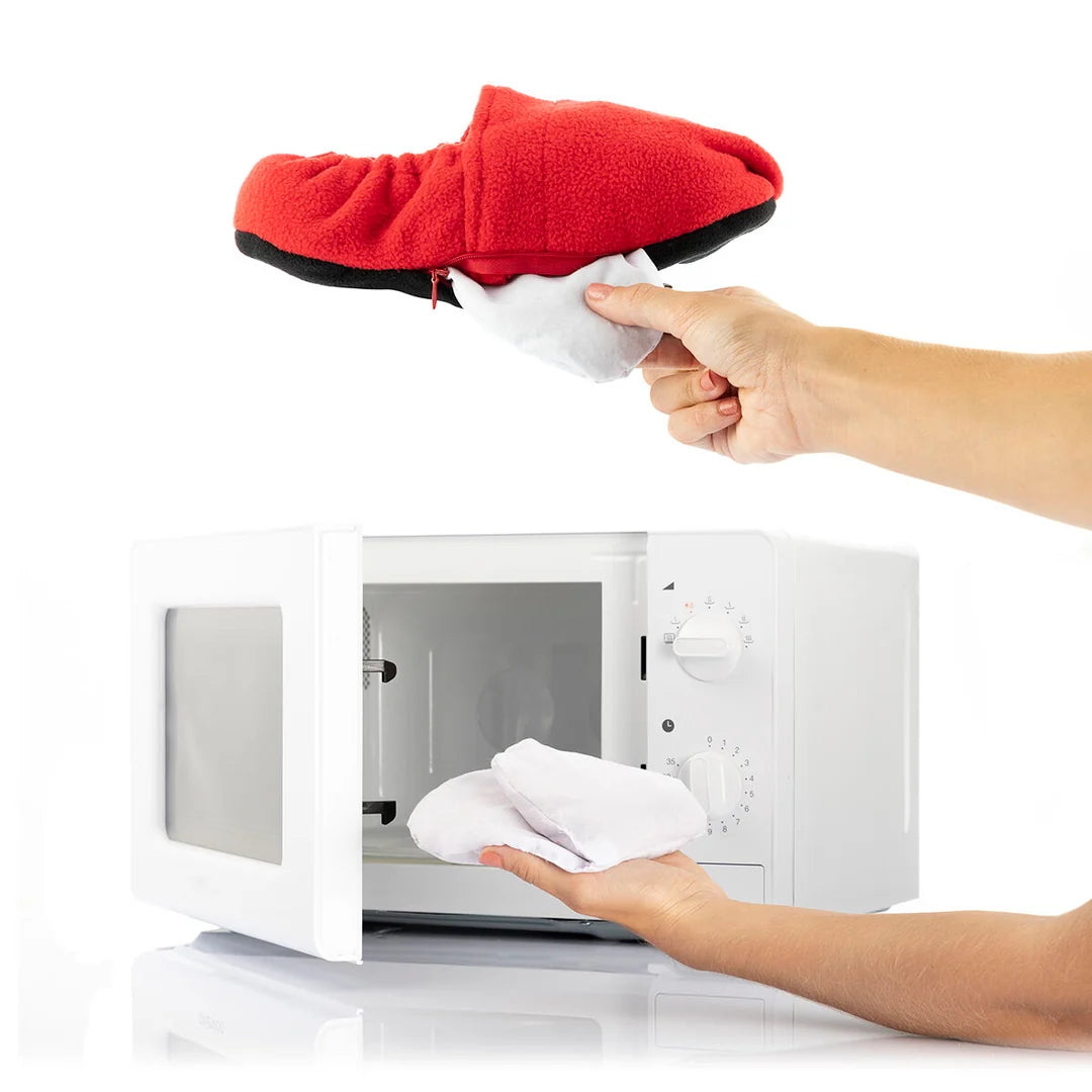 Zapatillas Térmicas de Casa Calentables en Microondas para Pies Fríos