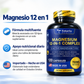 Totaria Health Magnesium 12 en 1 Complex – 120 Cápsulas