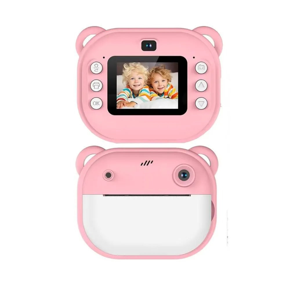 Cámara Infantil de Impresión Instantánea AX3290 con Doble Cámara