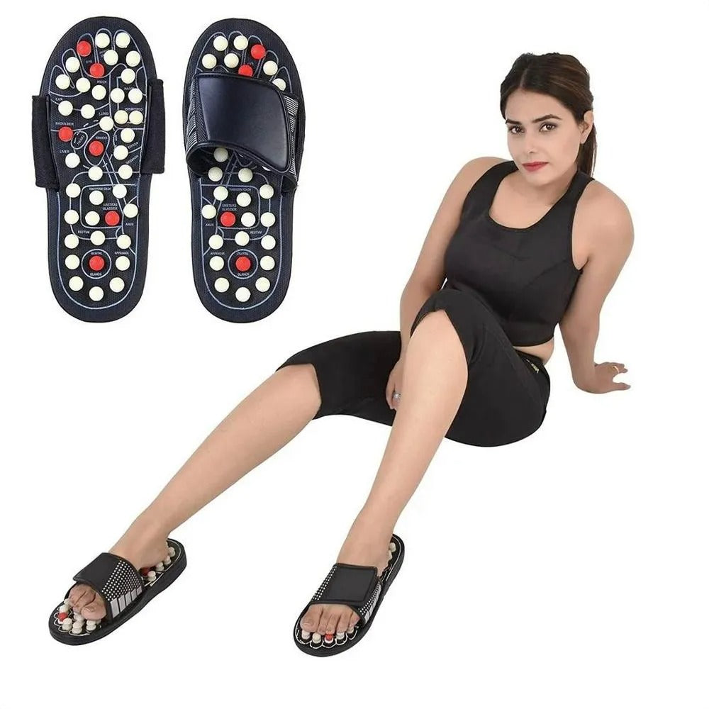 Sandalias Masajeadoras de Pies con Puntos de Acupresión