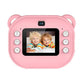 Cámara Infantil de Impresión Instantánea AX3290 con Doble Cámara