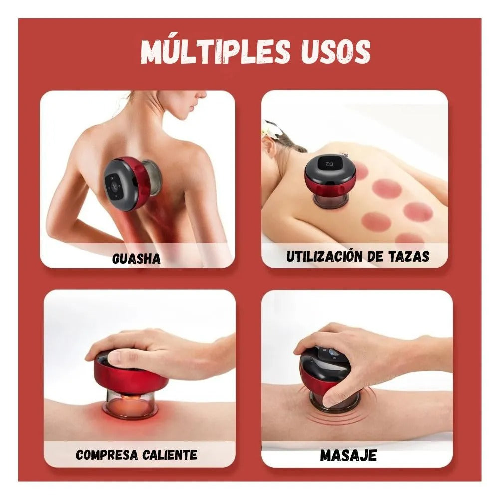 Masajeador al Vacío Anticelulitis Recargable