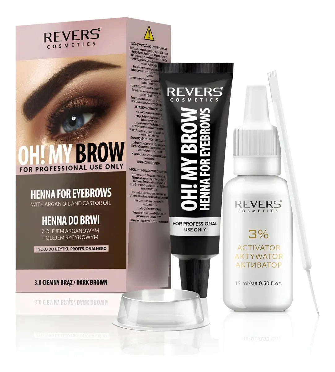 Henna Revers Oh My Brow Marrón 3.0