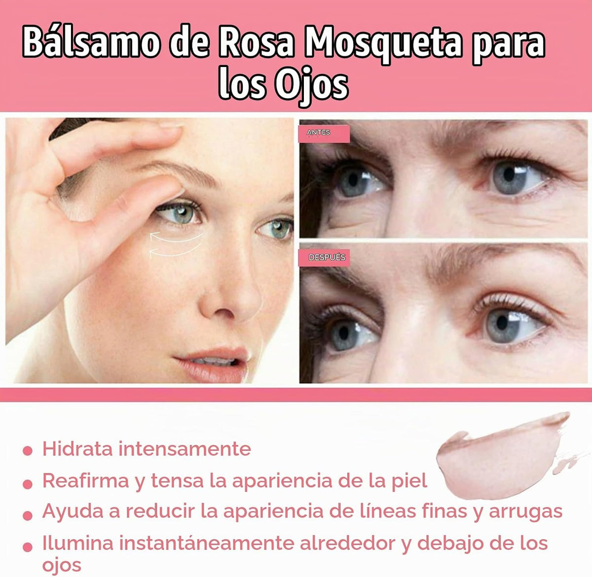 Pack 2 Sticks de Rosa Mosqueta – Ojeras, Bolsas y Líneas Finas